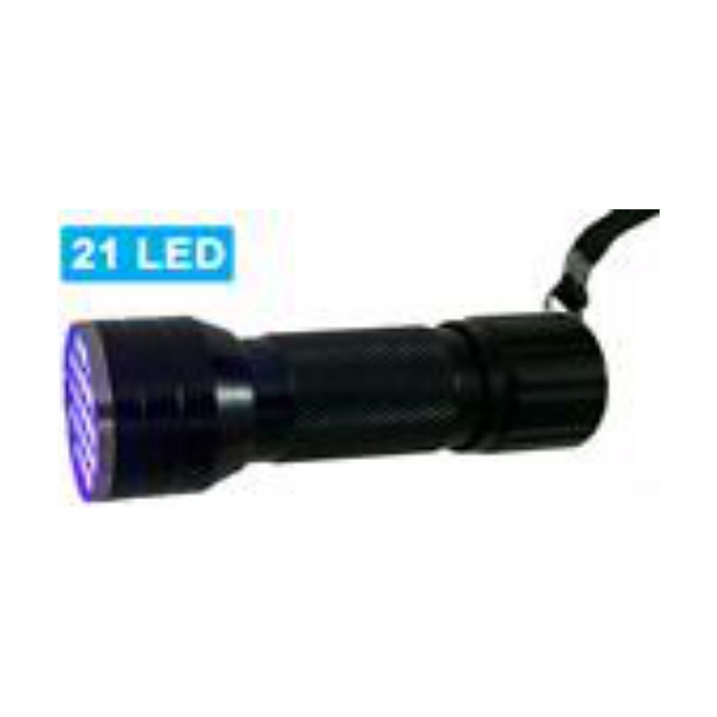 Zartek ZA-493 UV Scorpion Flashlight — 21 LED