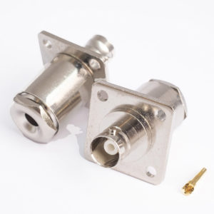 BNC Socket Solder Sq Flange – RG-58