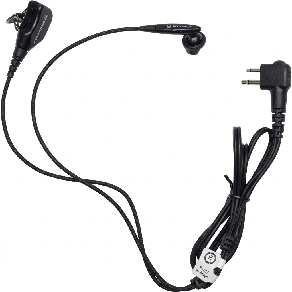 DP1400 / DP540 2-Wire Earbud with MIC and PTT combined