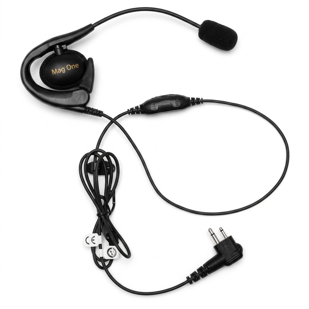 DP1400 / DP540 MagOne Earset with Boom Microphone and In-line PTT/VOX switch