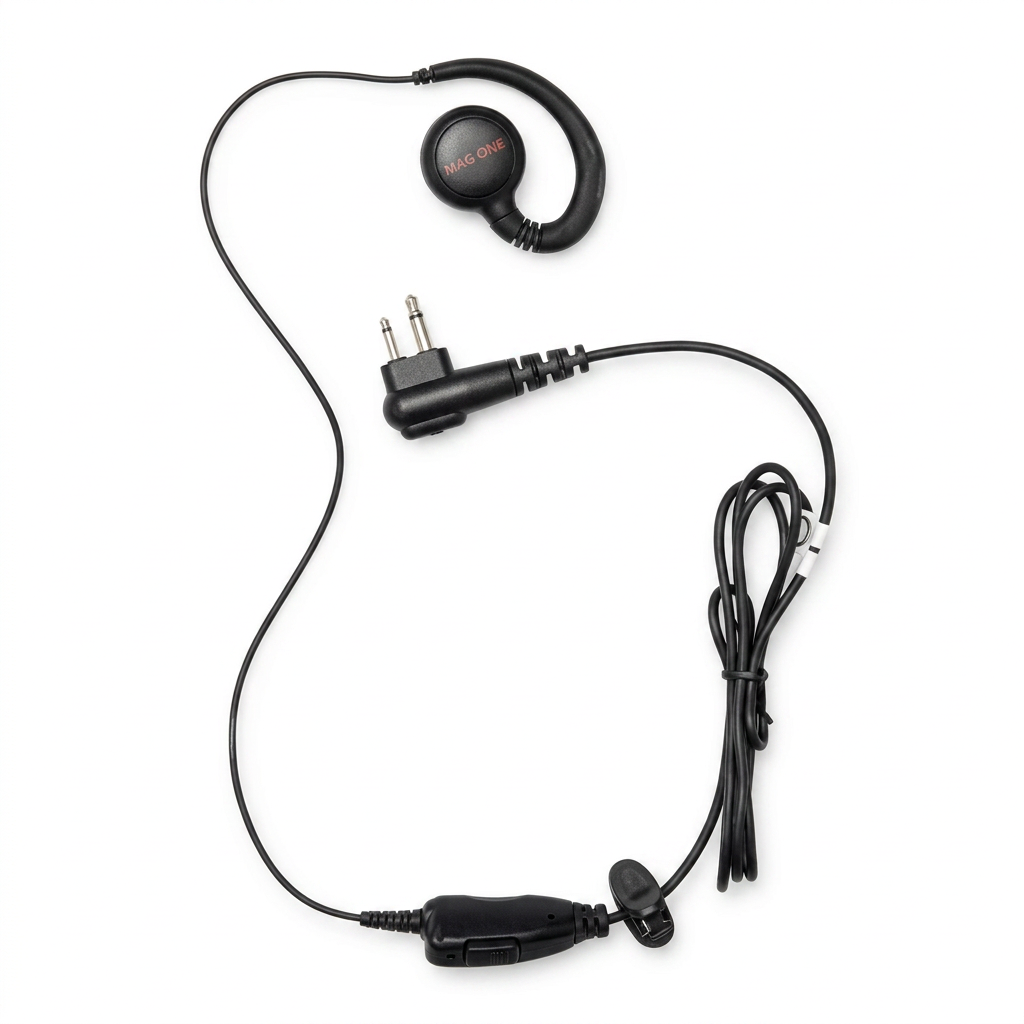 DP1400 / DP540 MagOne Swivel Earpiece with MIC/PTT
