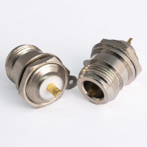 N-Type Socket Solder Bulkhead