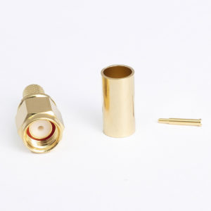 SMA Plug Crimp – RG-58 / HDF-195