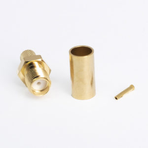 SMA Socket Crimp – RG-58 / HDF-195