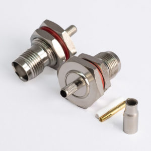 TNC Female Bulkhead Crimp – RG-174