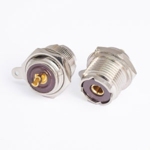 UHF Socket Solder Bulkhead